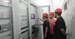 【市城市燃熱集團富泰熱力】長(cháng)輸供熱公司檢查考核變電站運維工作